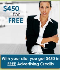 free website advertising credits